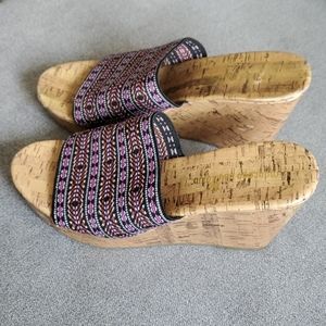 Montego Bay Club Wedge Sandals • SZ 6.5